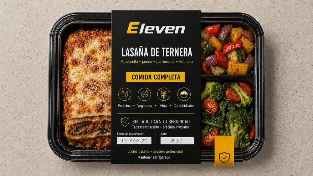 Lasaña de ternera