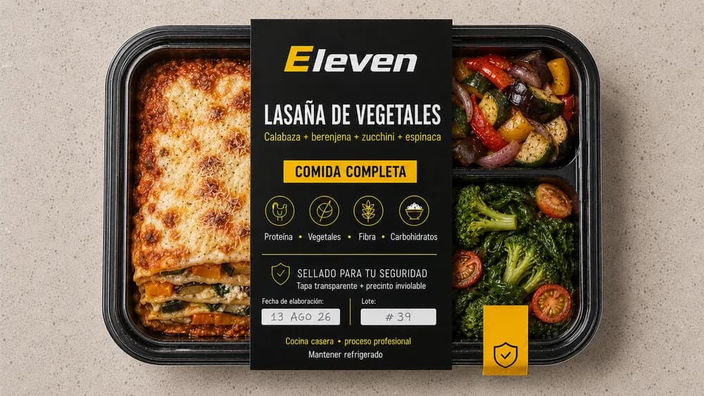 Lasaña de vegetales