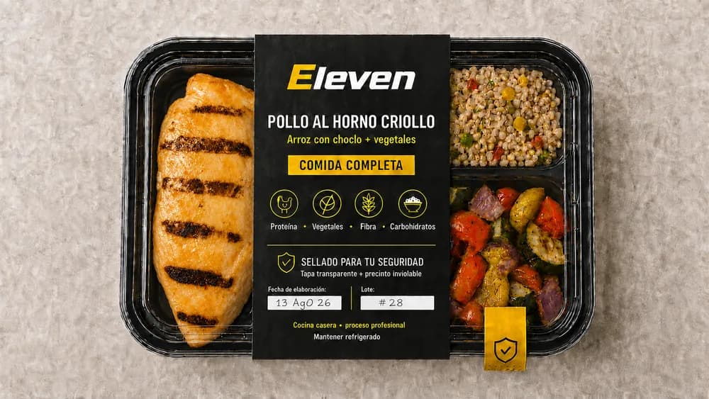Pollo al horno criollo
